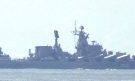 Heavily armed Russian Navy ships sail between Britain and Ireland
