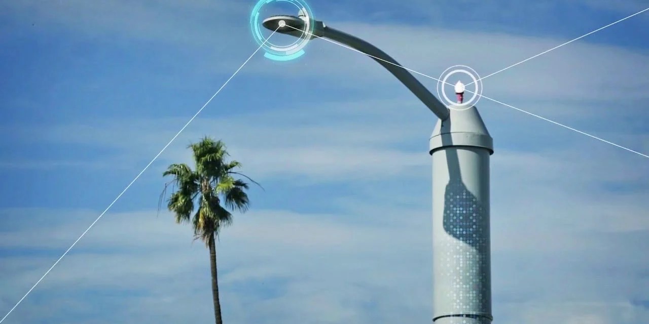 Smart lights, smart cities and surveillance via the “Internet of things”.