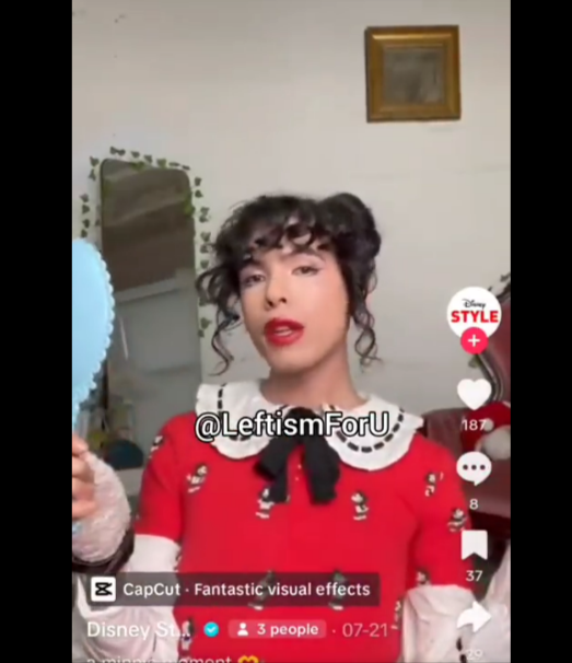 Video: Disney Pays Transgender Influencer To Model Minnie Mouse Clothes