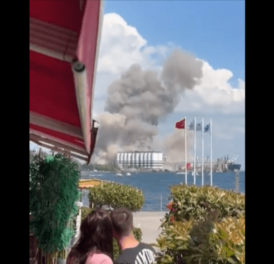 ‘Felt Like Earthquake’: Explosion Rocks Turkish Port Full Of Grain