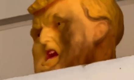 BREAKING: Trump hearings, trials will be YouTube live streamed. White House briefing room has Figurine of Trump that is “Beaten Black and Blue” displayed!