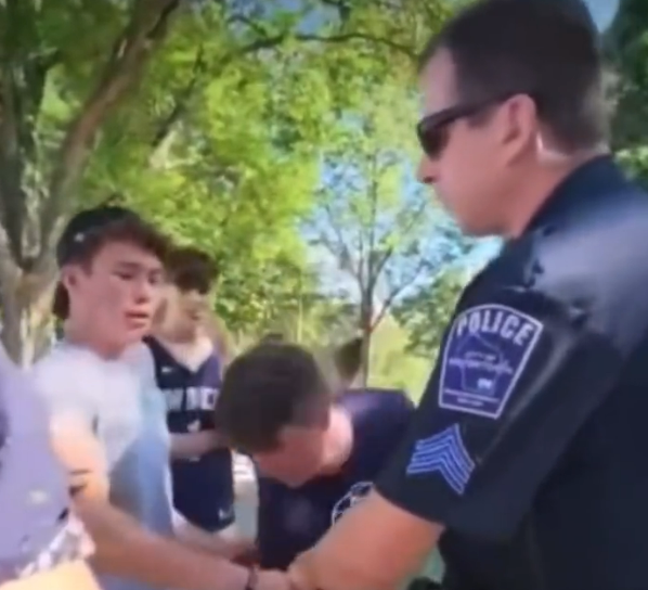 (WATCH) Wisconsin police arrest young Christians protesting drag queen event for kids