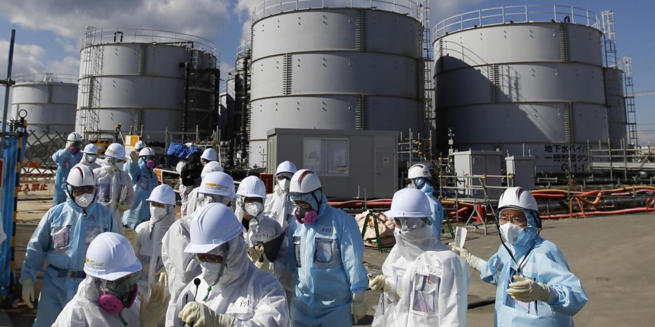Japan was dumping millions of liters of ‘nuclear treated water’ into the Pacific Ocean yesterday.