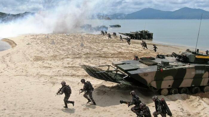 Watch: Alarming Video Shows Chinese Troops Rehearsing For Taiwan Invasion