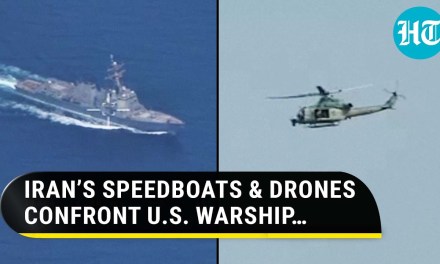 Iranian Drones SWARM United States Warships in the Straight of Hormuz. We are about to see conflict in the middle East