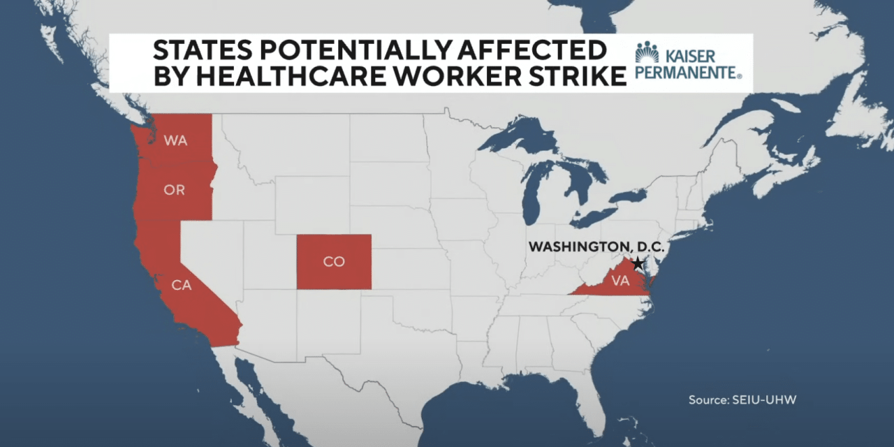 Thousands of Healthcare Workers Go On Strike in Multiple States