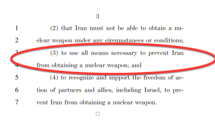 U.S. House Approves Resolution on Iran: “All means necessary” to prevent Nuclear Armed Iran