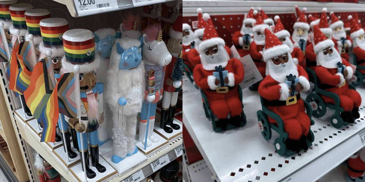 Target Once Again Caters to LGBT Agenda in Time for Christmas with “Gay-Pride Santa” & Nutcracker Figures
