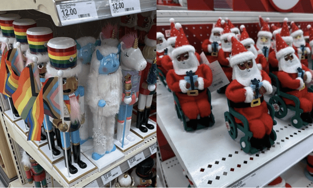 Target Once Again Caters to LGBT Agenda in Time for Christmas with “Gay-Pride Santa” & Nutcracker Figures