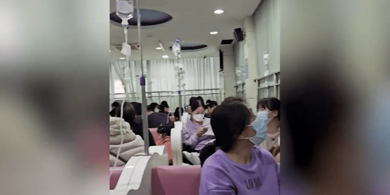 UPDATE: Desperate Parents Seen Clutching Children Hooked to IVs on Hospital Floors as China’s Mystery ‘Pneumonia’ Outbreak Worsens