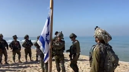 Iran Warns Of ‘Inevitable Expansion’ Of War After IDF Conducts Flag-Raising Ceremony In Gaza