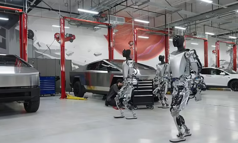 Tesla Robot ATTACKS an Engineer at Company’s Texas Factory During Violent Malfunction – Leaving ‘trail of blood’ and Forcing Workers to Hit Emergency Shutdown Button