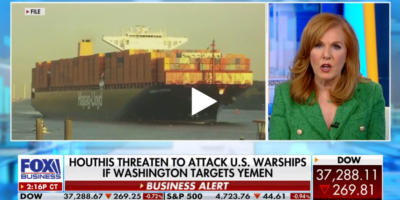 URGENT: Houthi Attacks on Shipping in the Red Sea Risk Reigniting Global Supply Chain Crisis (VIDEO)