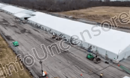 EXCLUSIVE REPORT – Drone Video Reveals Massive NYC Migrant Tent City, Kept Under Wraps By Democrats & Media
