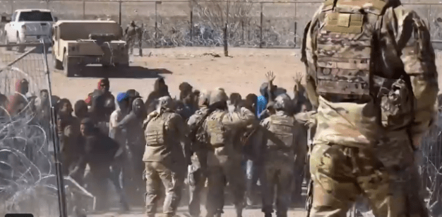 🚨THIS IS AN INVASION! – Riot Erupts After Migrant Swarm Breaches US Southern Border, National Guard Left Helpless