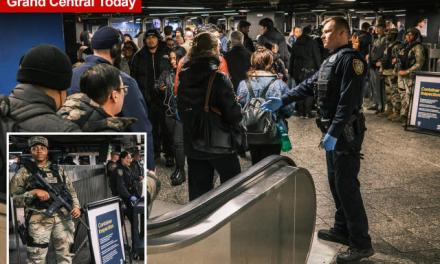 Gov. Hochul deploys 1,000 National Guardsmen, state cops to carry out bag checks in NYC subways in preparation for another 911 style attack!