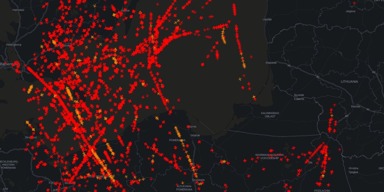 BREAKING: Over 1,600 planes affected by mysterious GPS jamming across Europe