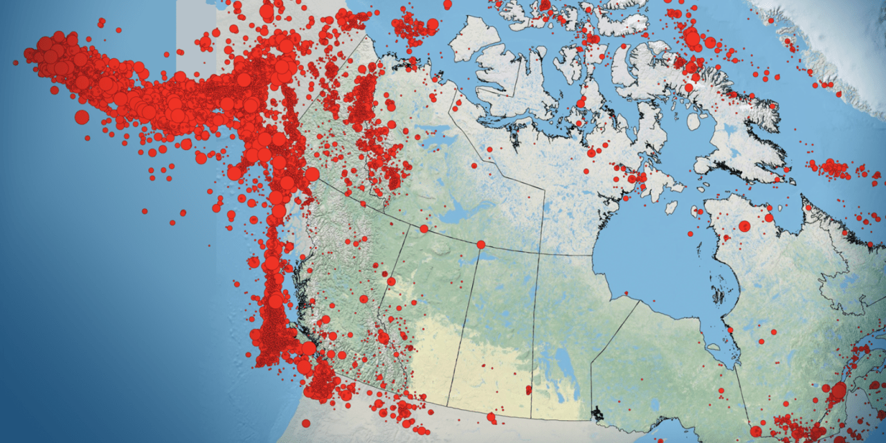 EQ ALERT: 2,000 earthquakes in 24 hours off Canada Coast Suggest the Ocean Floor is Ripping Apart, Scientists Say