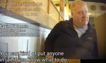 BREAKING: Undercover Video: CIA Officer/Former FBI Boasts: We “Can Put Anyone in Jail.. Set Them Up” – FBI