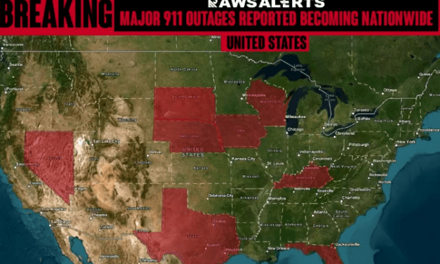 BREAKING – Widespread 911 Outages Reported in At Least NINE States