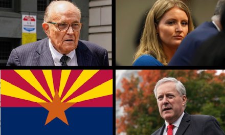 BREAKING NOW:⚠️18 people charged in Arizona ELECTION INTERFERENCE PROBE including Trump allies Mark Meadows, Rudy Giuliani and Jenna Ellis..