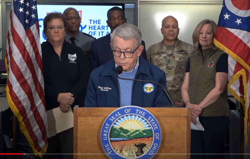 LIVE NOW – Ohio Governor DeWine gives “Solar Eclipse Press Conference” warns possible National Guard deployment