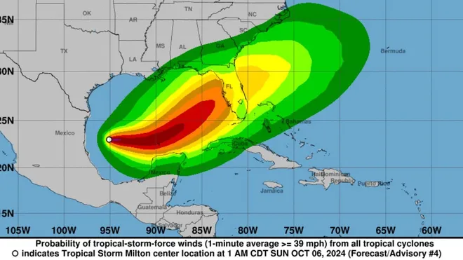 ‘Life-threatening’: Milton forecast to become CAT 3-5 hurricane, target battered Florida: Updates