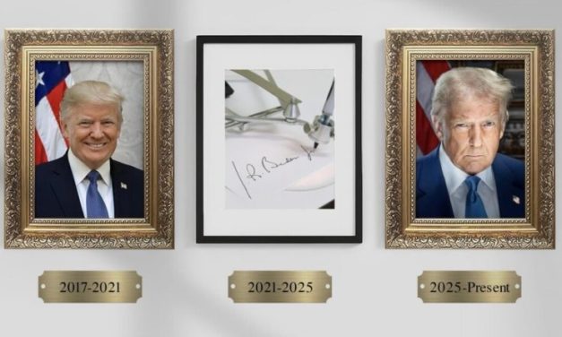 NEW: White House Installs Plaques Under Presidential Portraits on White House Walk of Fame – ROASTS Biden and Obama: “By Far, the Worst President in American history” and “One of the Most Divisive Political Figures in American History”