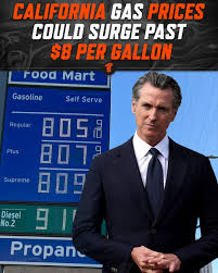 Gas prices inside USA reach $8.00 + a gallon!! Panic buying has started