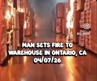 “There Goes Your Inventory”: Disgruntled Worker Sets Fire To Million-Square-Foot Toilet Paper Warehouse